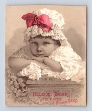 Horsford's Acid Phosphate Dyspepsia Providence RI TRIMMED Victorian Trade Card