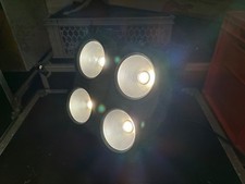 4x Betopper LED Audience Blinder 400W Weiß/Amber LC500 DMX Strobe CRI 96