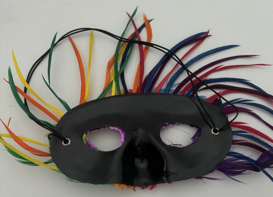 Lote de 5 Máscaras Misceláneas de Mardi Gras y Disfraz Foto 4 de 4