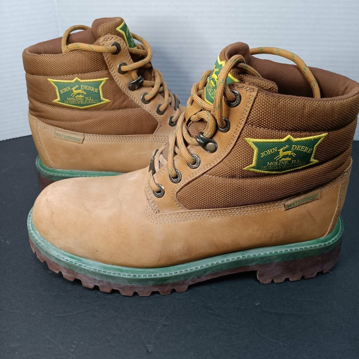 Skechers John Deere Mens 8 Cascades Rammer Goodyear  Boots 