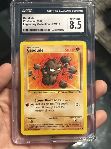 Geodude graded CGC 8.5 for sale on eBay