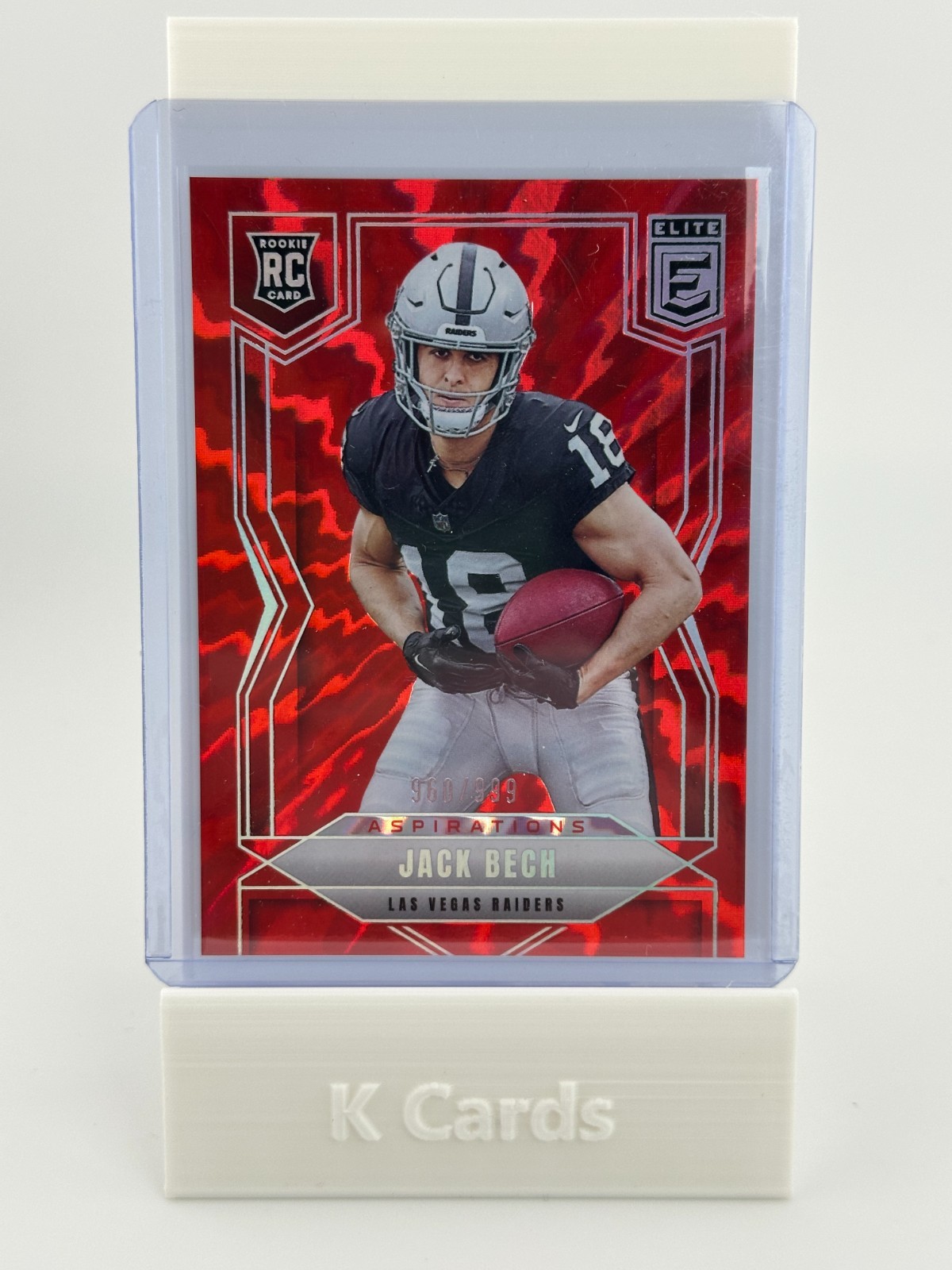 Jack Bech Aspirations #177 2025 Panini Donruss Elite RC /999