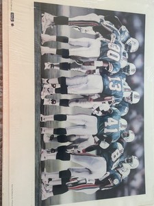 DAN MARINO MIAMI DOLPHINS HUDDLE IV AUTOGRAPH LITHOGRAPH DANIEL M. SMITH W/COA