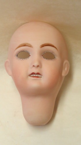 Tête De Poupée Reproduction Jumeau Moule 1907 - Biscuit - Taille 9 (60cm) - France
