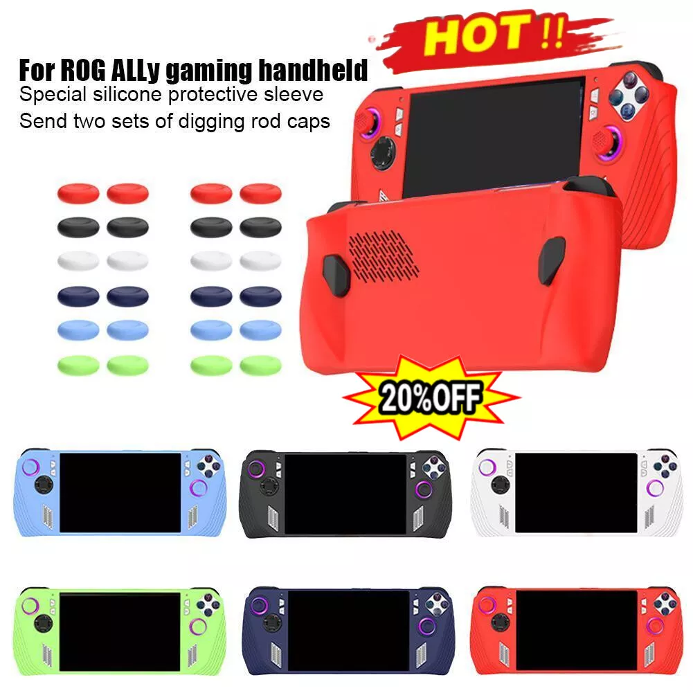 Handheld Silicone Case For Rog Ally Gaming Handheld Game Machine`