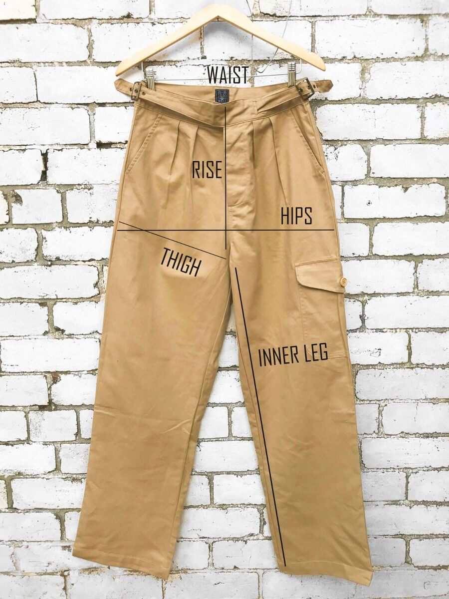Gurkha Pants British Military 1950s Army Trousers - Belted Gurkha Pants British Military 1950s Army Trousers - Belted