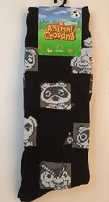 Animal Crossing Tom Nook Crew Socks Men's Women's 6 1/2 to 12 Nintendo New