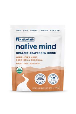 NativePath Native Mind, 65 g, 2.29 oz, 30 Servings