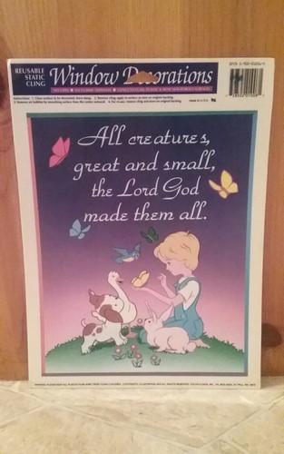 WINDOW STATIC CLING ~ REUSABLE ~ Free shipping ~ $17.77 ~ Your Design Choices - Picture 4 of 9