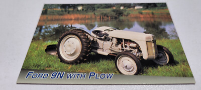 F18 9N Plow Ford New Holland Ertl Harvest Heritage Trading Card Rare Vintage