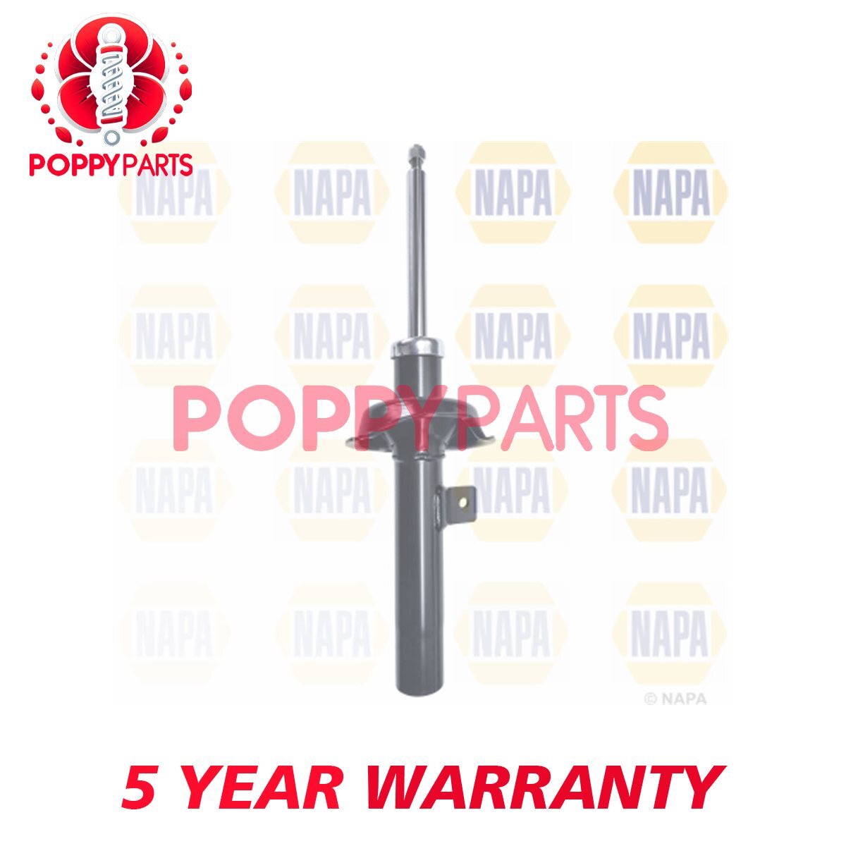Fits Transit Connect 1.8 D dCi Suspension Shock Absorber Front Left Poppy 0
