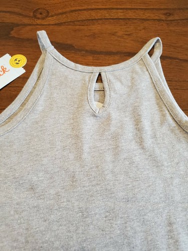 Cat and Jack, Gray 4T Girl's Pineapple Tank Top. New With Tags - Picture 7 of 7