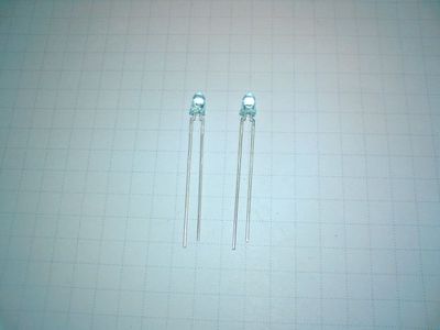 Siemens LP3340JL 3mm Pure-Green LED Diode Lot-100pcs