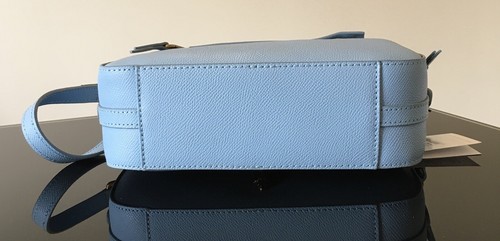 Kurt Geiger Pale Blue Richmond Cross Body Leather Bag Medium Genuine BNWT - Picture 3 of 6