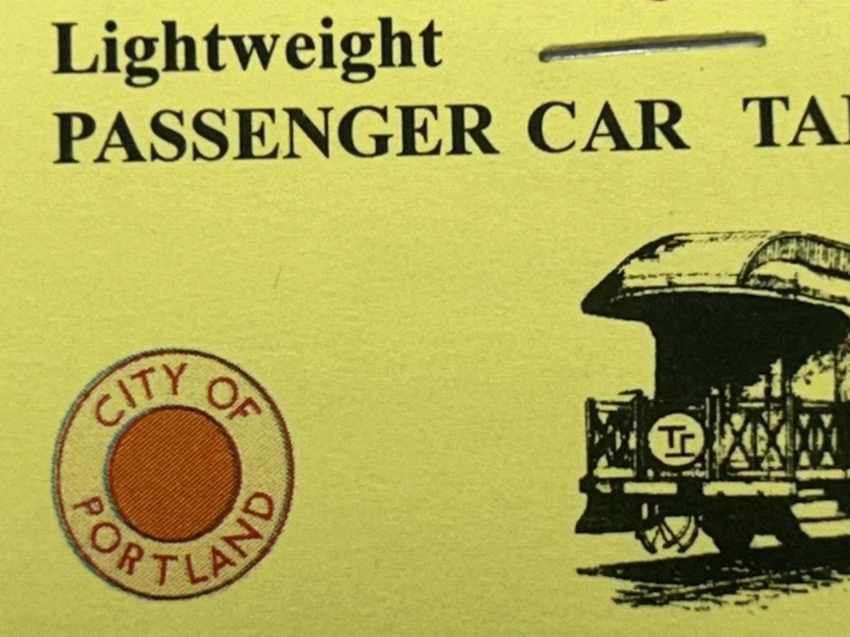 UNION PACIFIC PASS DRUMHEAD " CITY OF PORTLAND" UP CITIES " LED " LIGHT NEW KIT - Image 2 of 4