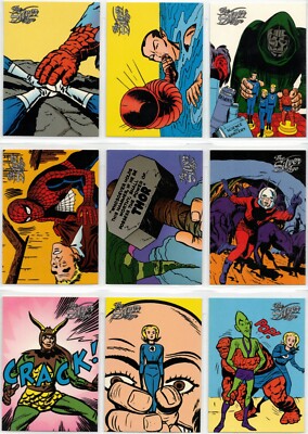 1998 Skybox Marvel: The Silver Age You Pick the Base Card Finish Your Set