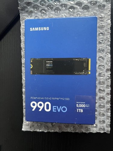 Samsung 990 EVO, PCIe 4.0/5.0, NVMe M.2 SSD - 1TB