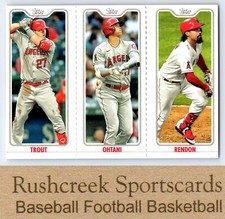 Trout/Ohtani/Rendon #TPC-1 Prices | 2022 Topps Opening Day Triple