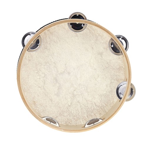 10 Pack 8 inch Tambourine Birch Handheld Tamborine Drum Round Percussion H6I6 - 第 8/10 張圖片