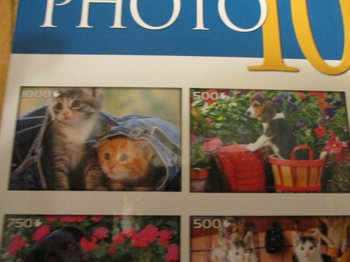 Galería de fotos Rompecabezas Juego de 10 Puzzles 5600 piezas nuevos sellados gatos perros - Imagen 5 de 9