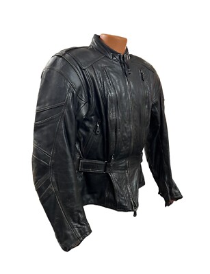 Harley Davidson FXRG Leather Jacket Womens Large 97184-01VW | eBay