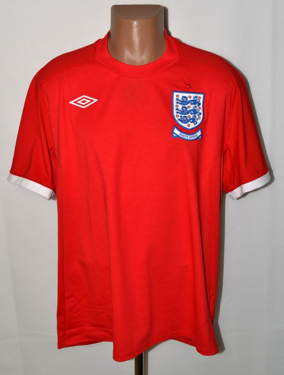 ウェア UMBRO England CAMPBELL football shirts 2010-11 England Home Shirt - 7/10 - (L.Boys)