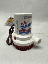 Rule 2000 G.P.H. Bilge Pump {whse6.2b}