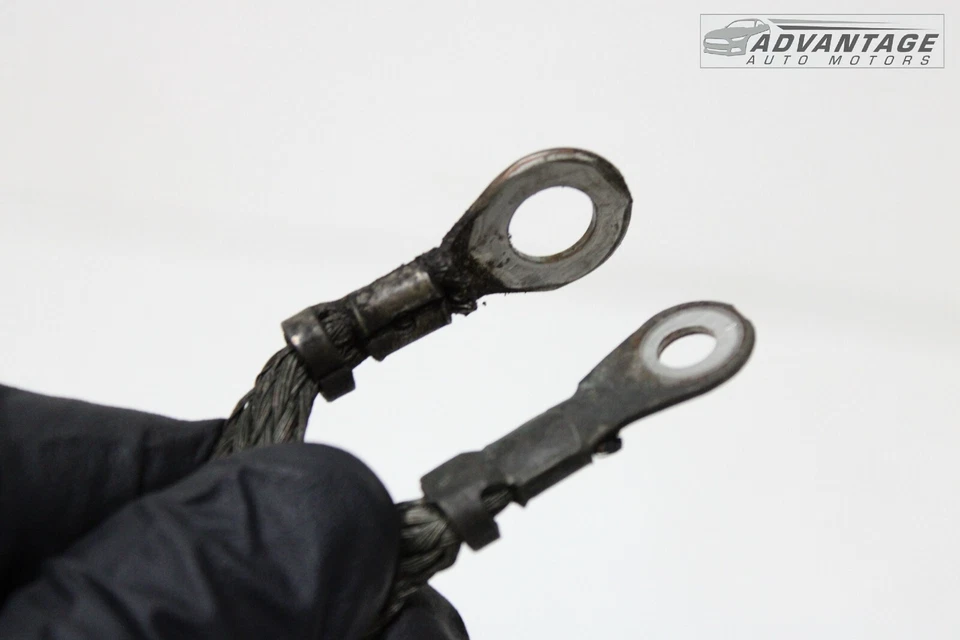 2003-2007 HUMMER H2 6.0L FWD BATTERY NEGATIVE EARTH GROUND MINUS STRAP CABLE OEM - Image 3 of 4