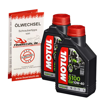 Motul 5100 Motoröl 10W40 t-syn. Kawasaki KVF 300 Brute Force VF300C 2012-2016