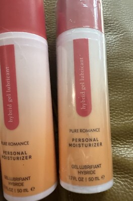 Pure Romance Hybrid Gel Lubricant   Silky, Easy-Glide, pH-Balanced, 1.7 oz