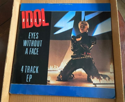 BILLY IDOL EYES WITHOUT A FACE REBEL YELL 4 TRACK 12'' PICTURE SLEEVE 1984