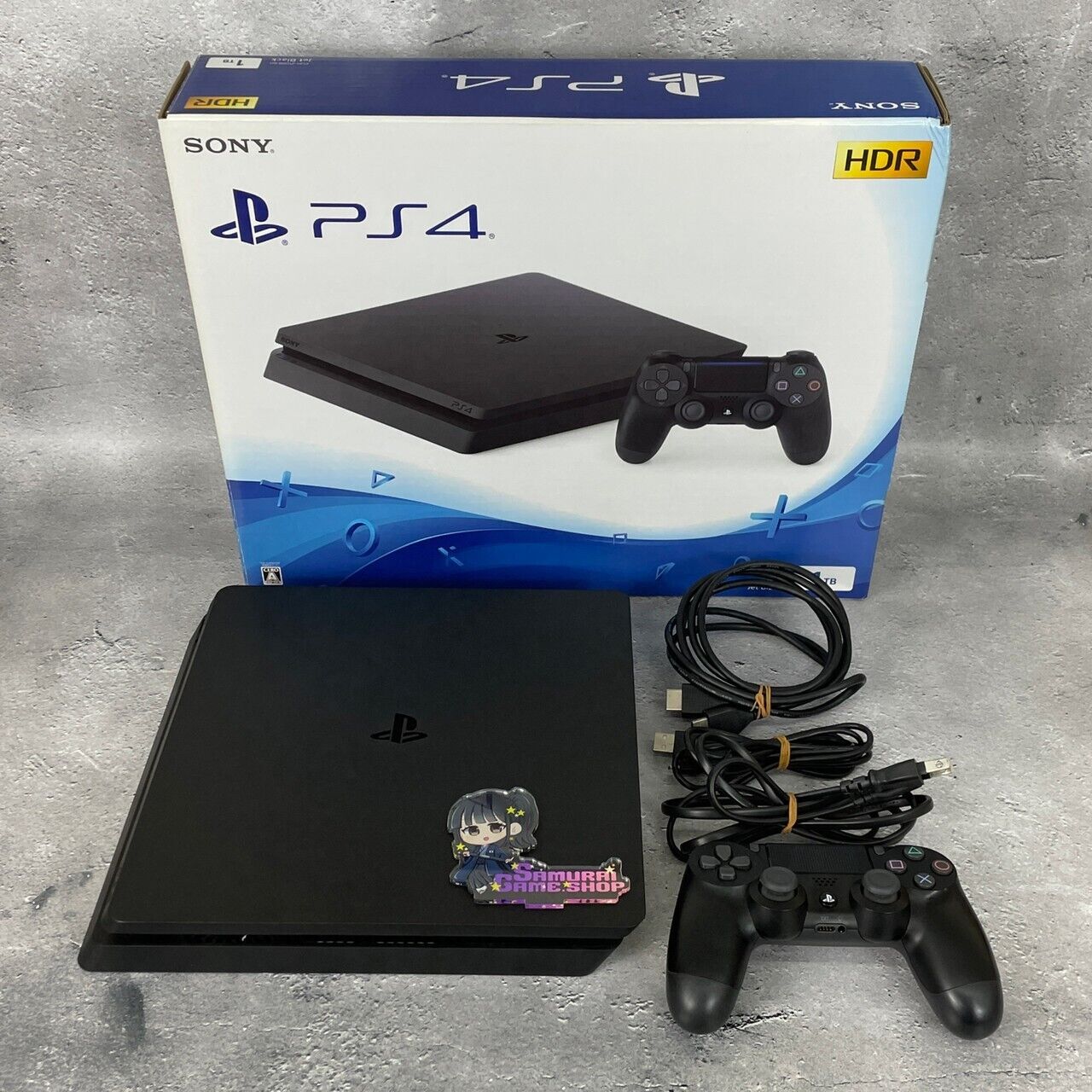 PS4 PlayStation 4 Sony Original Slim Pro 500GB 1TB 2TB Console Black or  White JP