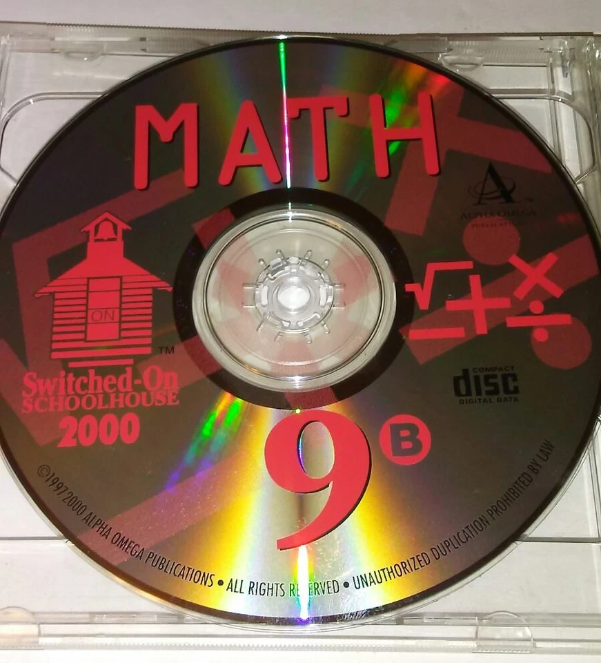 Switched on Schoolhouse Science & Math 2000 年级 9 版 PC CD-ROM — 第 4/4 张图片