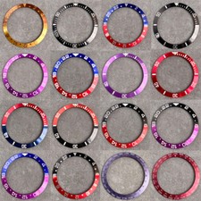 38mm 30.5mm Black Red Purple Bezel Insert For 40mm GMT SUB SKX 007 Mens Watch