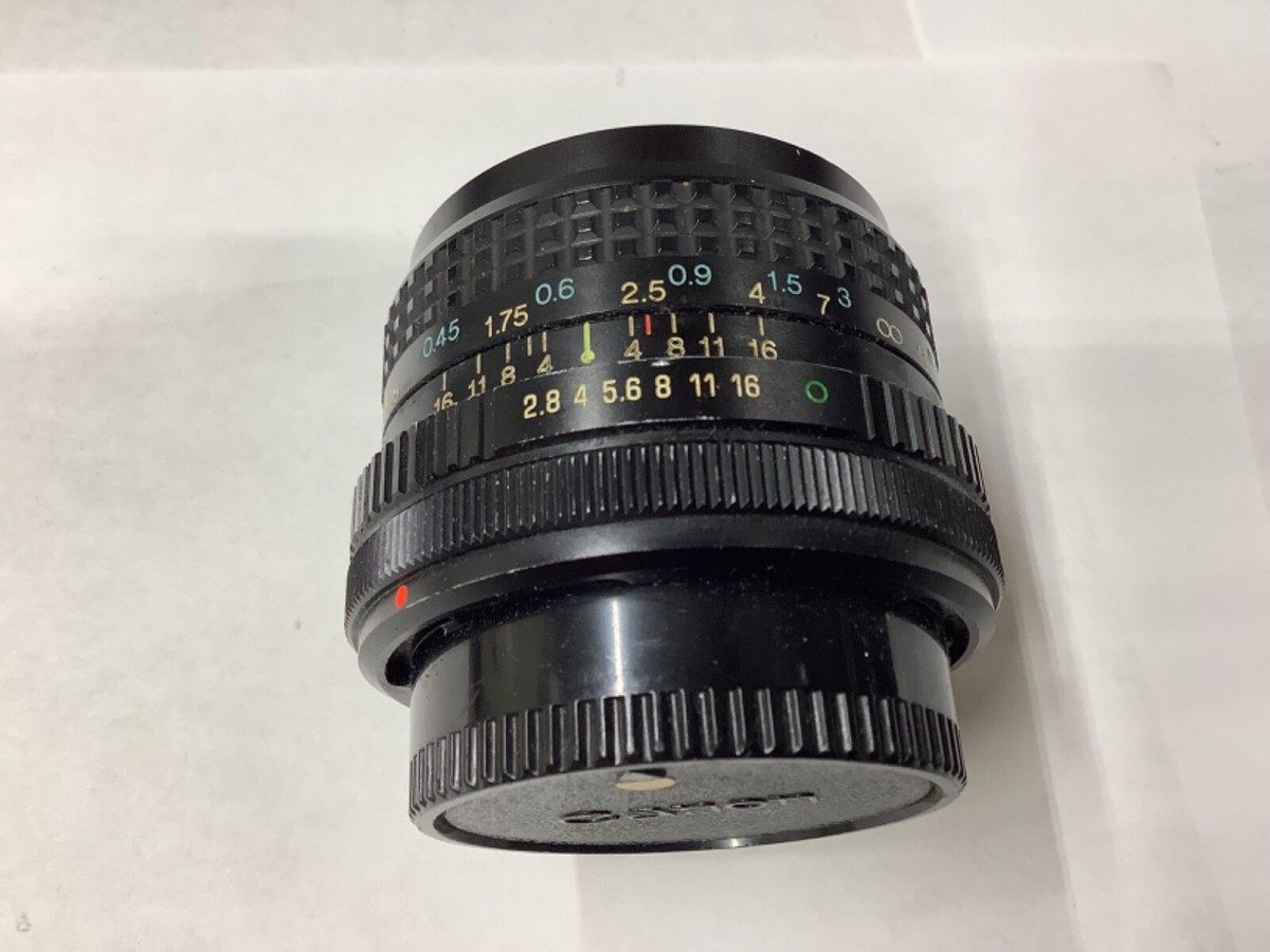 Tokina RMC 24mm 24 MM 1:2.8 for Canon Fd A-1 AT-1 T70 AE-1 F-1