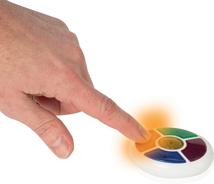 MAX MEMORY GAME Simon Says Handheld ELECTRONIC GAME Lights Sound Travel Portable - Image 3 of 4