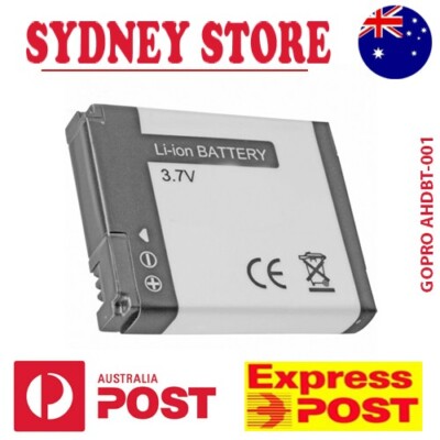 Battery AHDBT-001 Replacement for GOPRO HD Hero Hero2 Camera Helmet ...