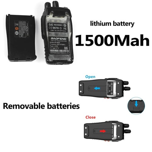 6pcs Baofeng BF-888S walkie talkie 888s 400-470MHz Channel Portable twoway radio - Picture 3 of 16