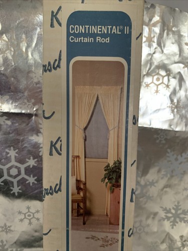 ❤️KIRSCH CURTAIN ROD 18-28” Continental II 2.5” Curtain Rod NIB - Picture 4 of 8