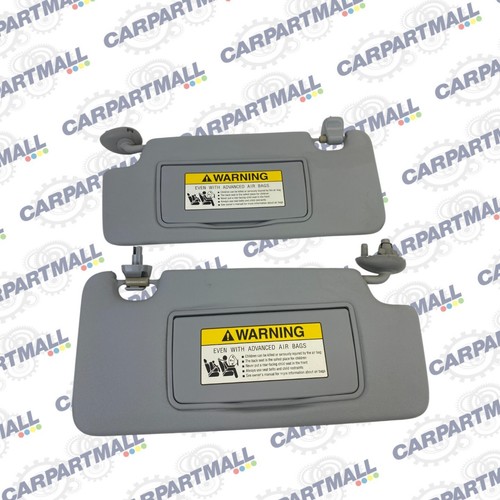 2009-2014 Honda Fit Left Or Right Sunvisor Sun Visor Sun Shade SET Pair w Clips