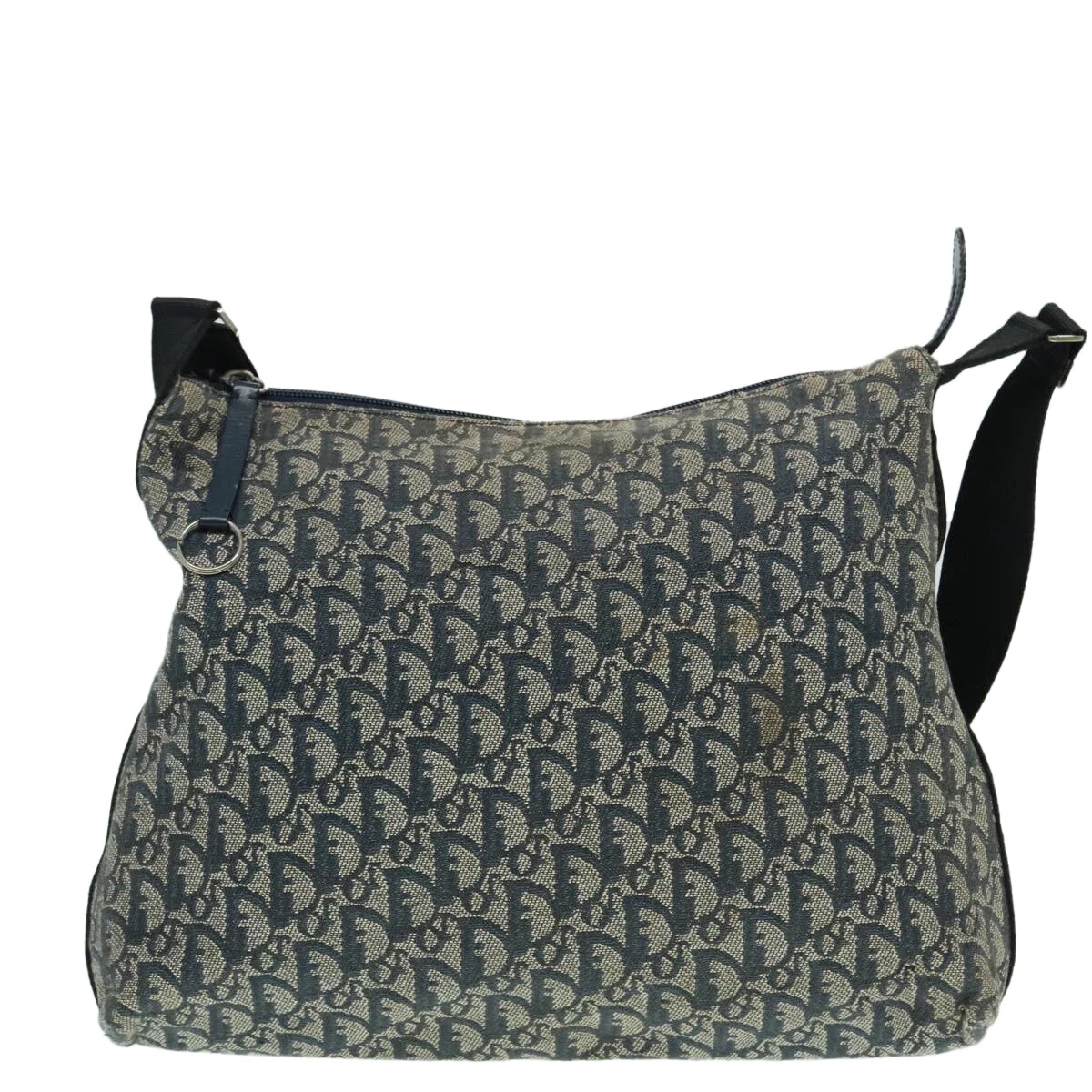 Sac bandoulière Dior en toile marine authentique