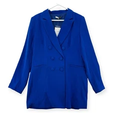 Fashion Nova Cardi B Blazer Womens XL Now I’m A Boss Double Breast Jacket NEW