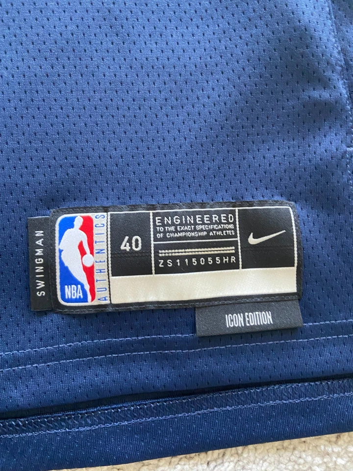 BENNEDICT MATHURIN SIGNED INDIANA PACERS ICON EDITION ARIZONA NBA JERSEY NWT JSA - Image 4 of 4