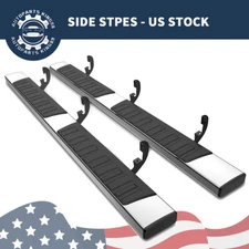 6" Running Boards for 2019-2026 GMC Sierra 1500 Double Cab Nerf Bars Side Steps