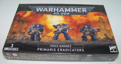 Warhammer 40k Space Marines Primaris Eradicators - New Sealed (3 Miniatures)