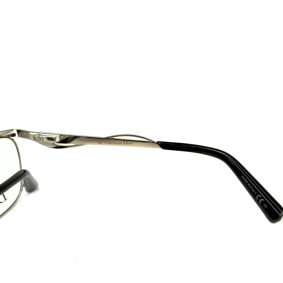 CHRISTIAN DIOR CD3783 3783 音频黑色银色 55 毫米钢光学眼镜 — 第 3/4 张图片