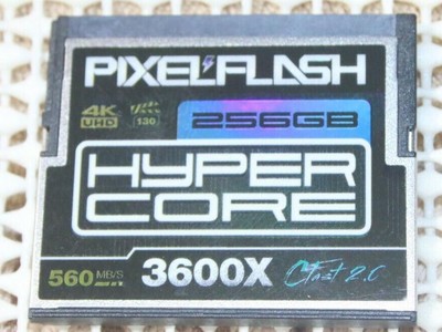 Cfast 2.0 Memory Card 3600X for 560 mbs 256GB PixelFlash Premium !