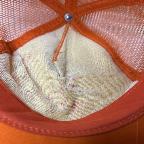 Hawthorne Rod & Gun - Cap/Hat - Trucker - Mesh - Snapback - Orange - Picture 4 of 5