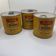 Kodak Vintage D -11 Developer QTY 3 total cans = 3 gallons