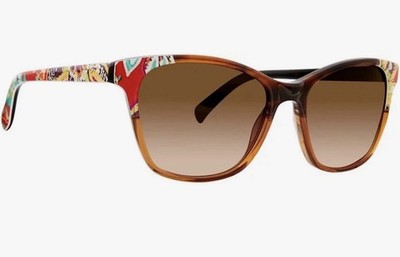Vera Bradley Women's Sunglasses Cheryl RBA Rumba w/Brown Gradient lens 55mm NWT